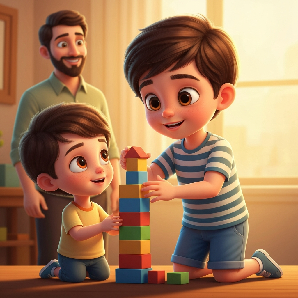Cover illustration for Imran et Adam, Frères pour la Vie